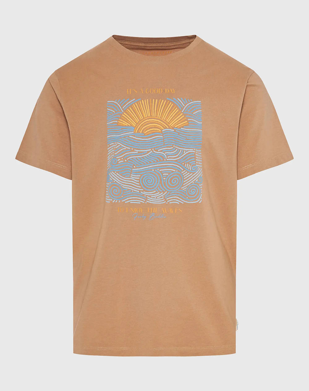 FUNKY BUDHA Bluza de barbati Maneca Scurta Cu imprimeu