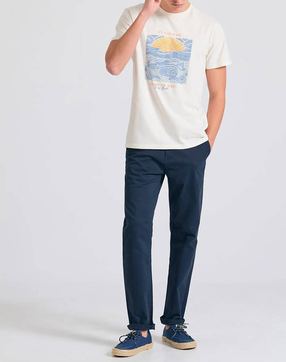 FUNKY BUDHA Bluza de barbati Maneca Scurta Cu imprimeu