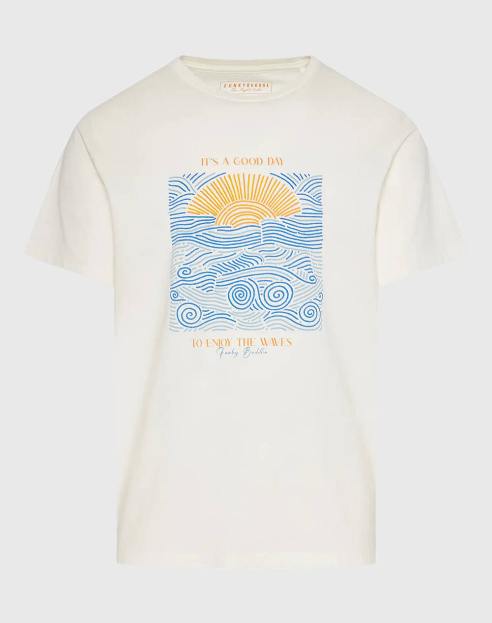 FUNKY BUDHA Bluza de barbati Maneca Scurta Cu imprimeu