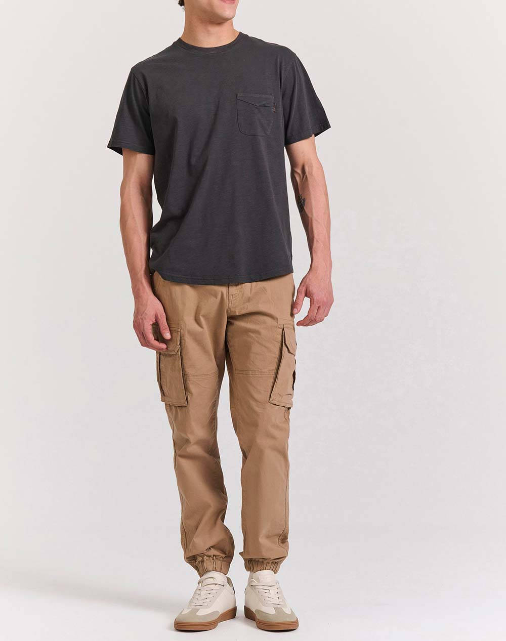 FUNKY Bluza de barbati Maneca Scurta Basic
