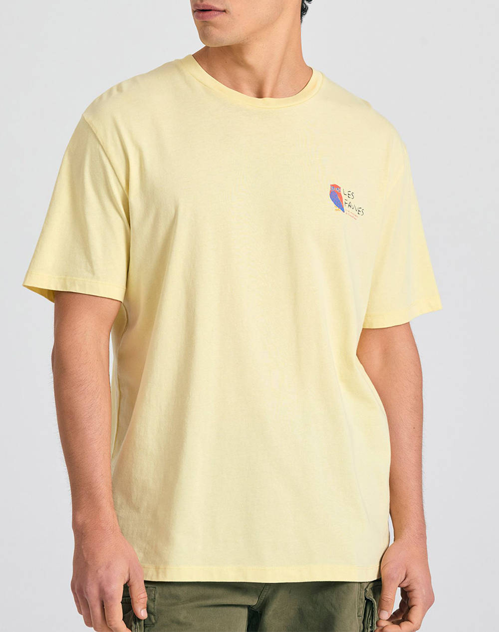 FUNKY Bluza de barbati cu maneca scurta si imprimeu