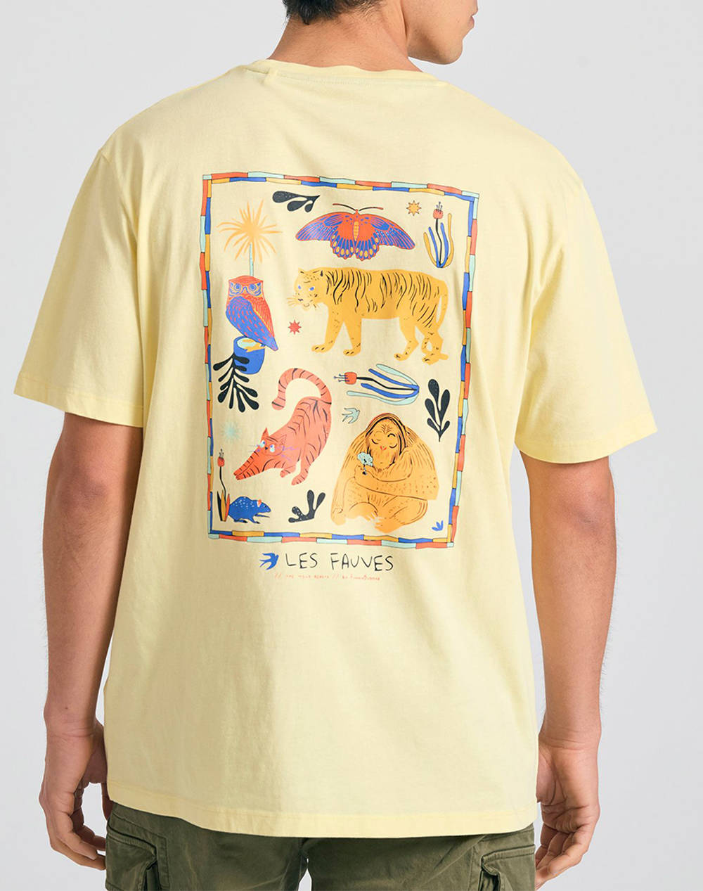 FUNKY BUDDHA Bluza de barbati cu maneca scurta si imprimeu