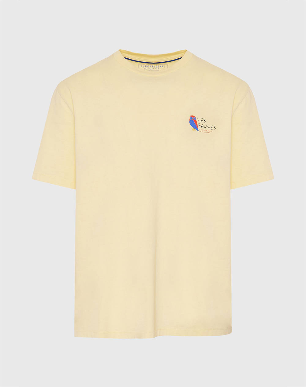 FUNKY BUDDHA Bluza de barbati cu maneca scurta si imprimeu