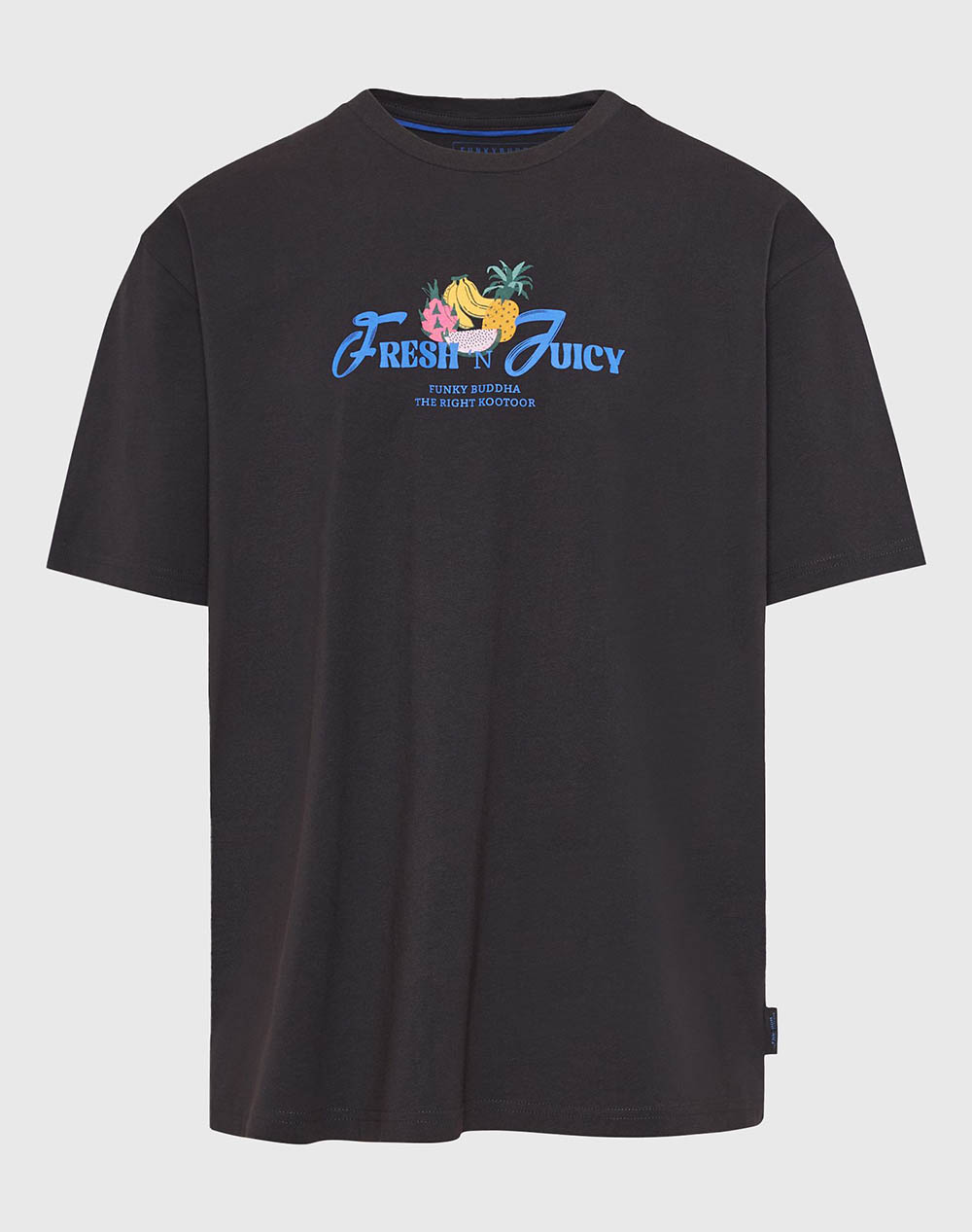 FUNKY BUDDHA Bluza de barbati Maneca Scurta Cu Imprimeu