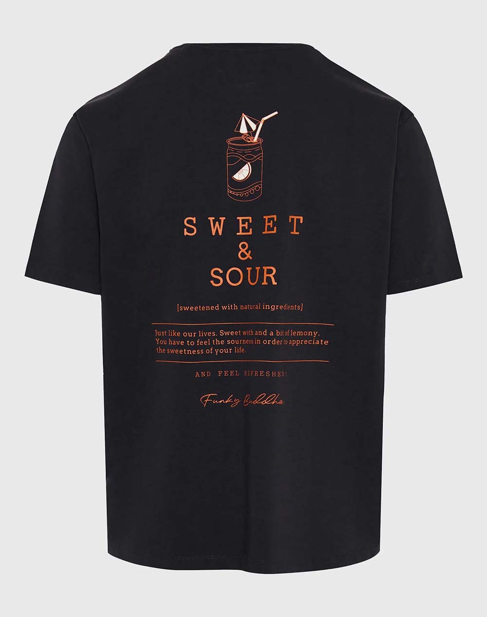 FUNKY Bluza de barbati Maneca Scurta Cu Imprimeu