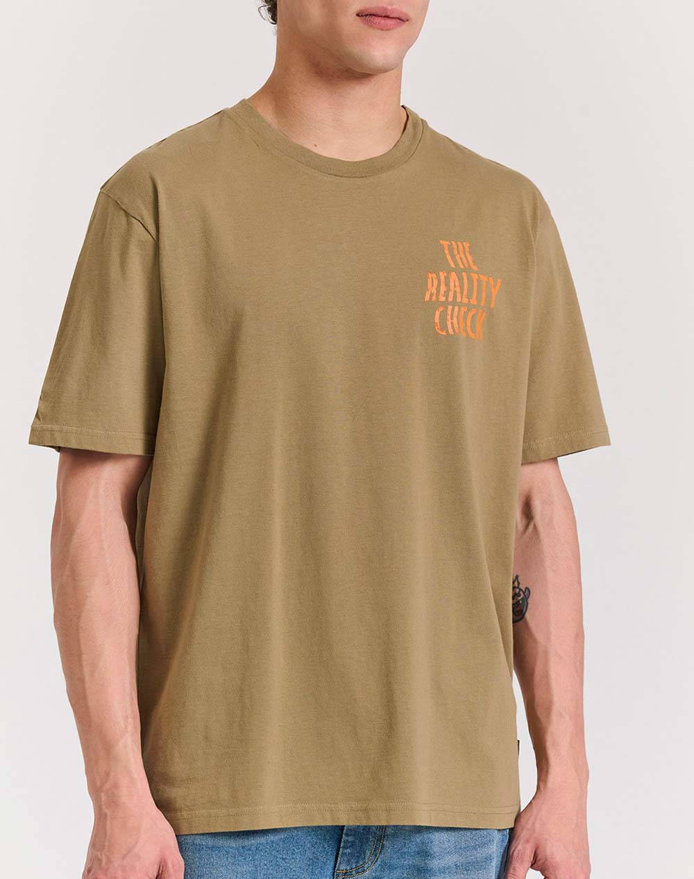 FUNKY Bluza de barbati Maneca Scurta Cu Imprimeu