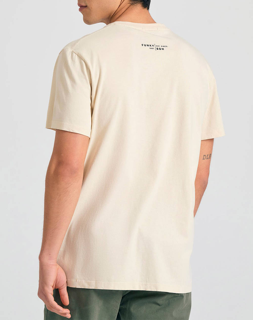 FUNKY BUDDHA Bluza de barbati Maneca Scurta Cu Imprimeu