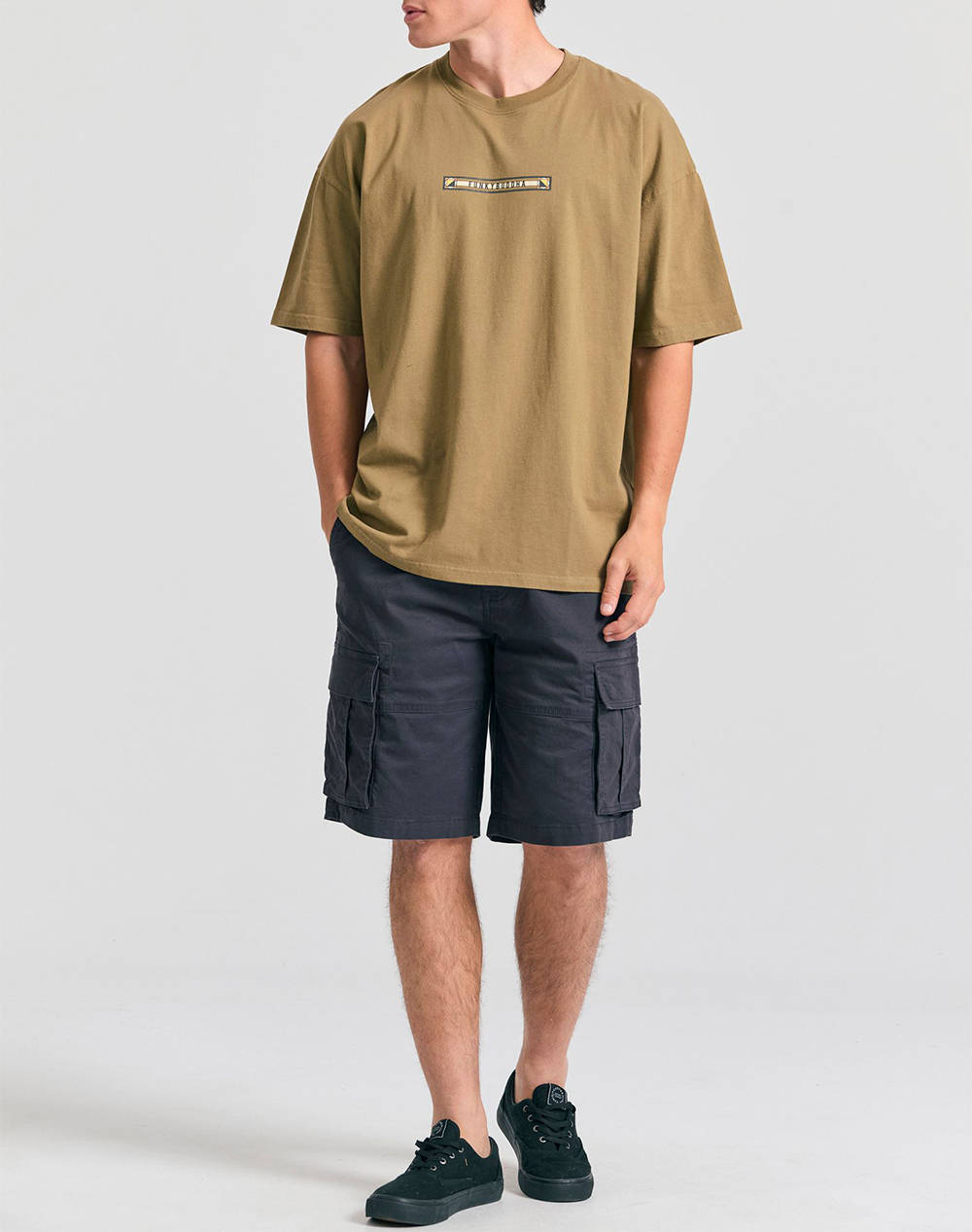 FUNKY BUDDHA Bluza de barbati Maneca Scurta Cu Imprimeu