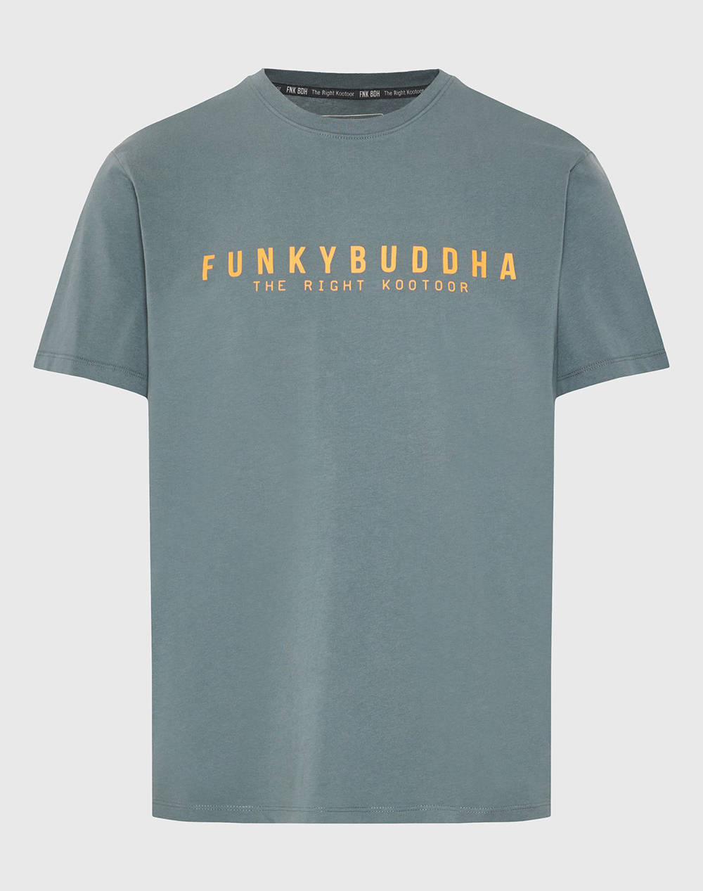 FUNKY BUDHA Bluza de barbati cu maneca scurta si imprimeu