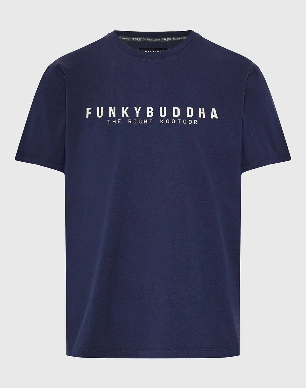 FUNKY BUDHA Bluza de barbati cu maneca scurta si imprimeu