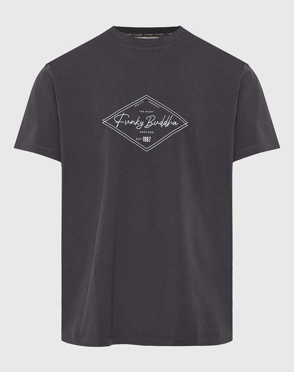 FUNKY BUDDHA Bluza de barbati Maneca Scurta Cu Imprimeu