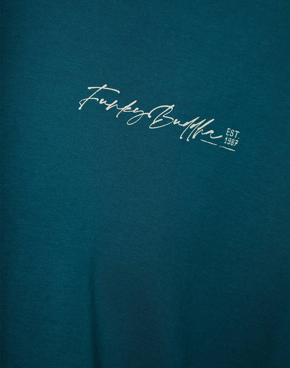 FUNKY BUDDHA Bluza de barbati Maneca Scurta Cu Imprimeu