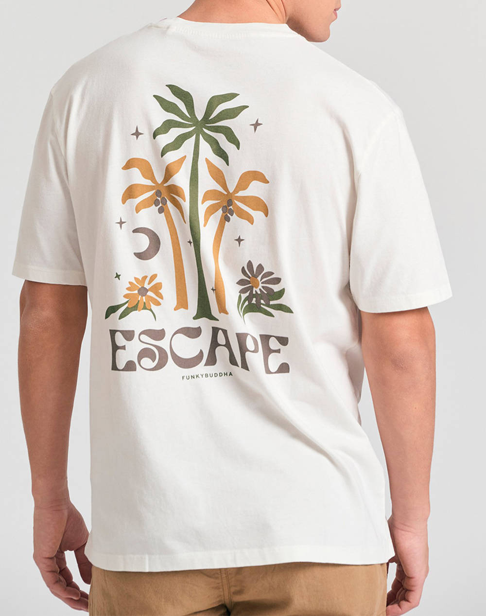 FUNKY BUDDHA Bluza de barbati Maneca Scurta Cu Imprimeu