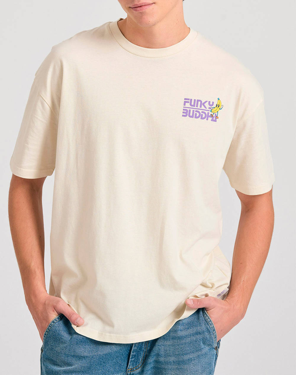 FUNKY BUDDHA Bluza de barbati Maneca Scurta Cu Imprimeu