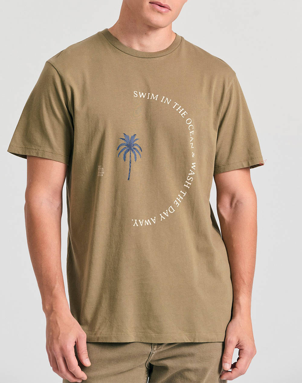 FUNKY BUDDHA Bluza de barbati Maneca Scurta Cu Imprimeu