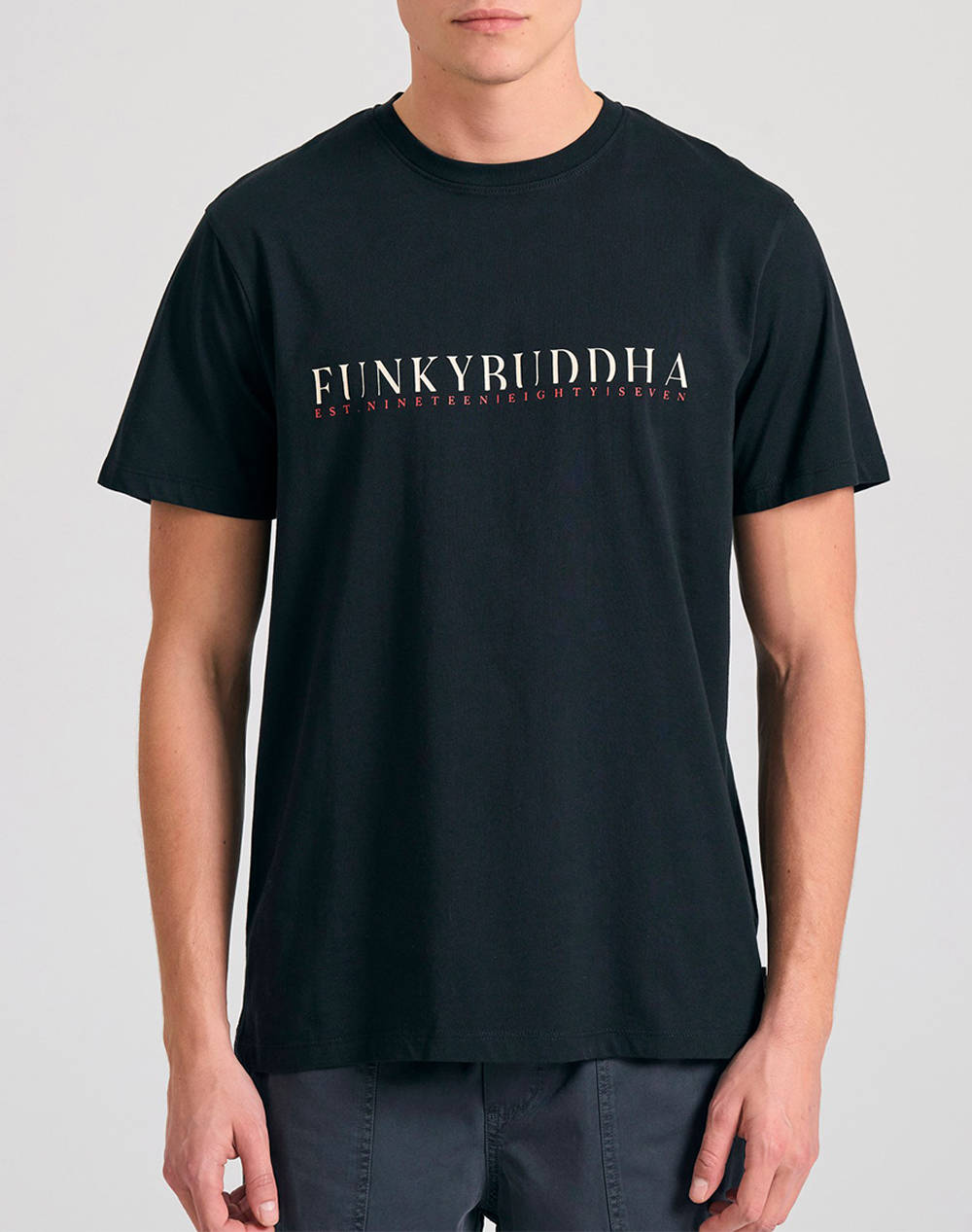FUNKY BUDDHA Bluza de barbati Cu Imprimeu
