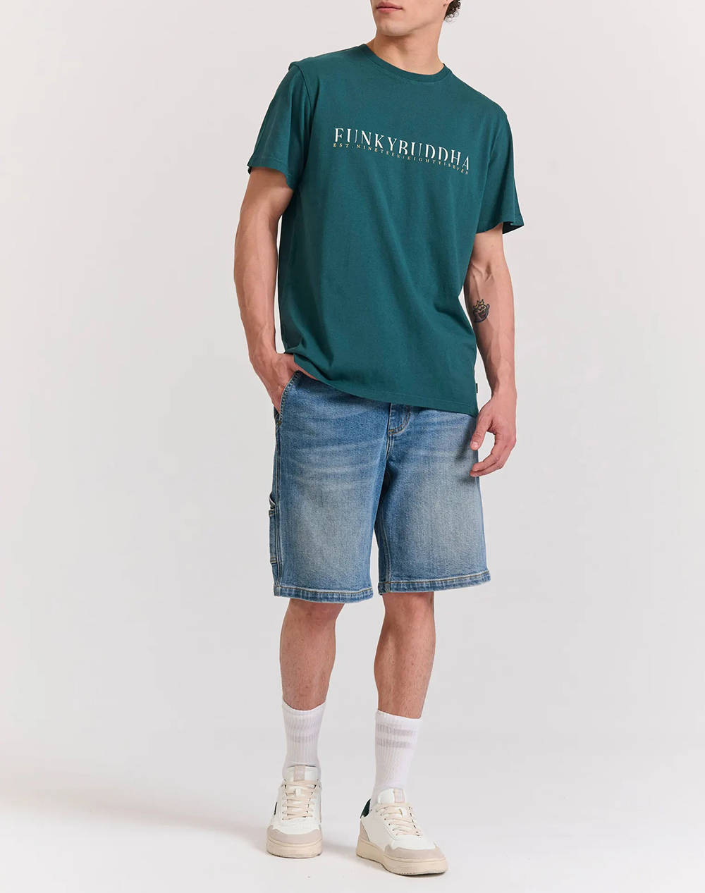 FUNKY BUDDHA Bluza de barbati Cu Imprimeu