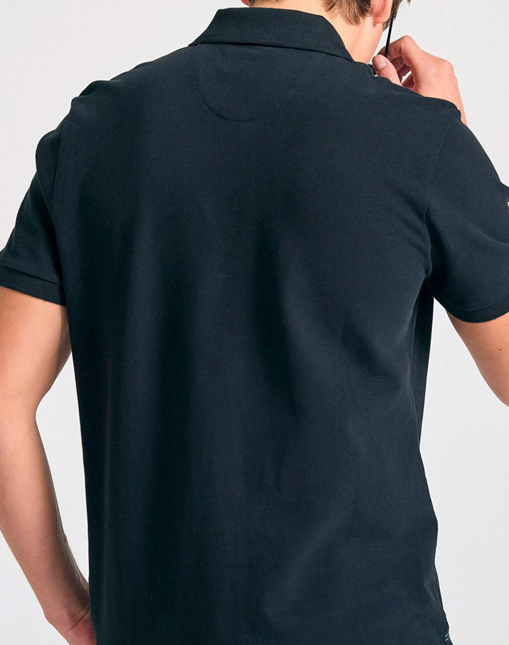FUNKY BUDDHA Bluza Barbati Guler Polo