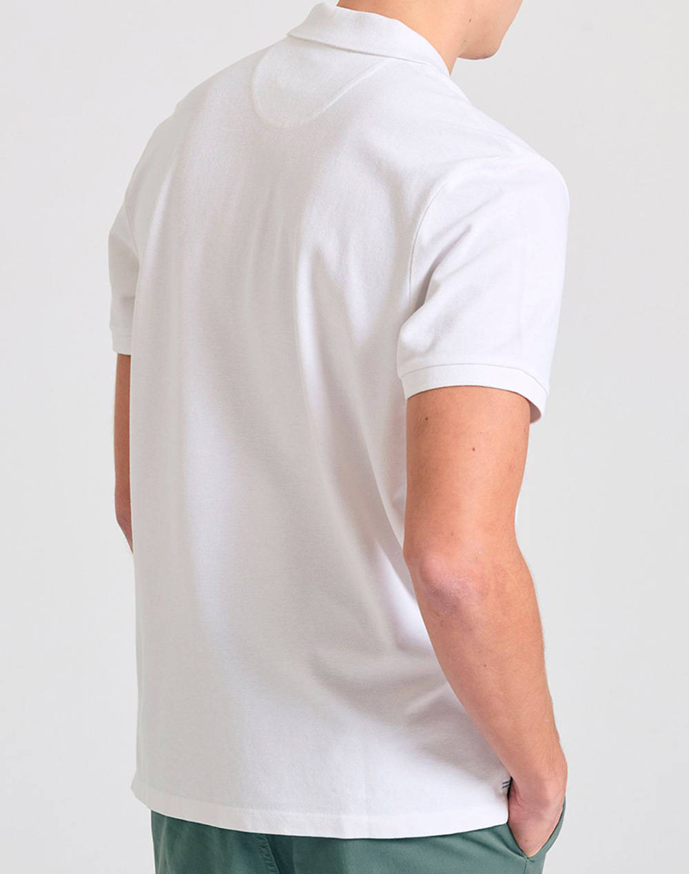 FUNKY BUDDHA Bluza Barbati Guler Polo