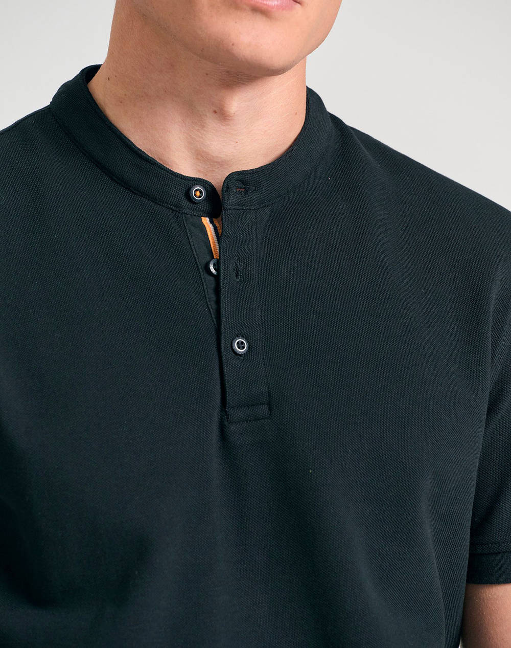 FUNKY BUDHA Bluza de barbati cu guler polo