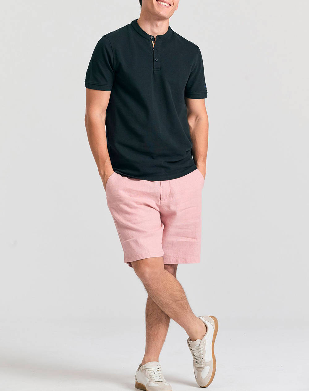 FUNKY BUDHA Bluza de barbati cu guler polo