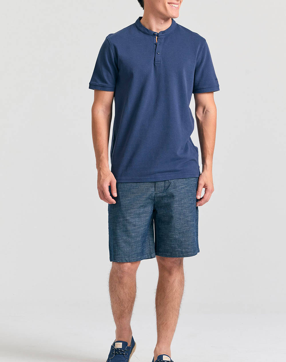 FUNKY BUDHA Bluza de barbati cu guler polo