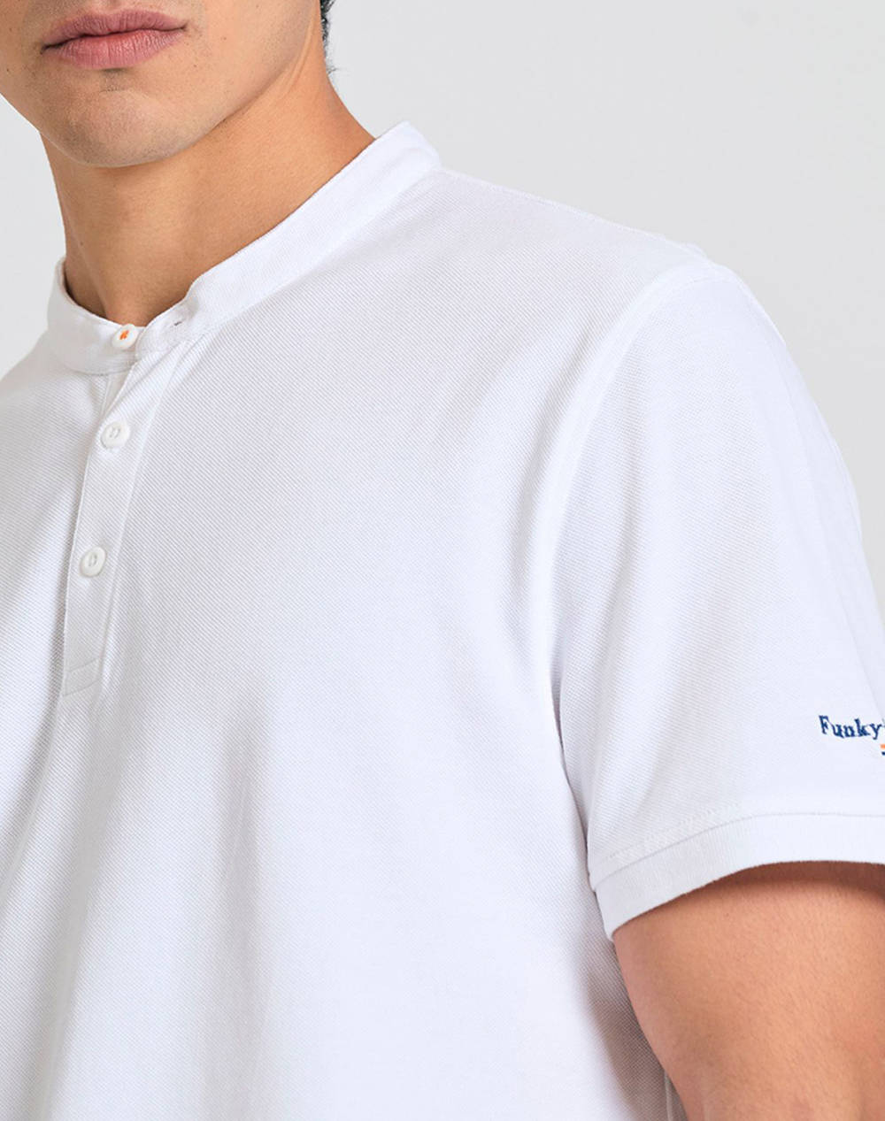FUNKY BUDHA Bluza de barbati cu guler polo