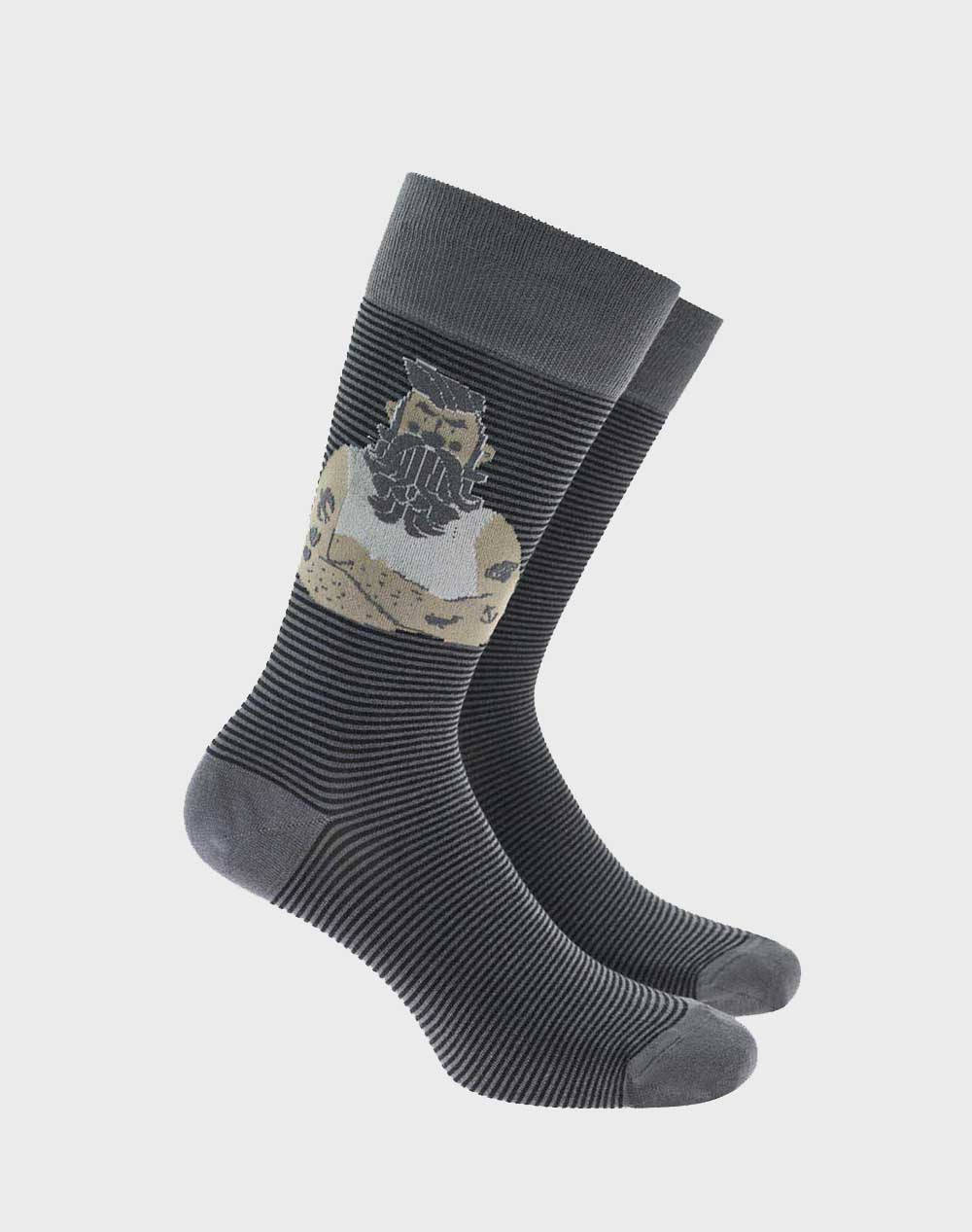 WALK SOSETE DE BARBATI BAMBOO CU DESIGN