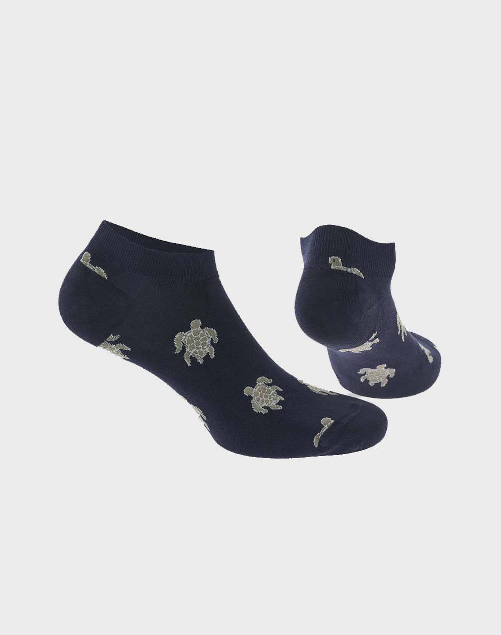WALK SOSETE DE BARBATI BAMBOO SCURTE CU DESIGN