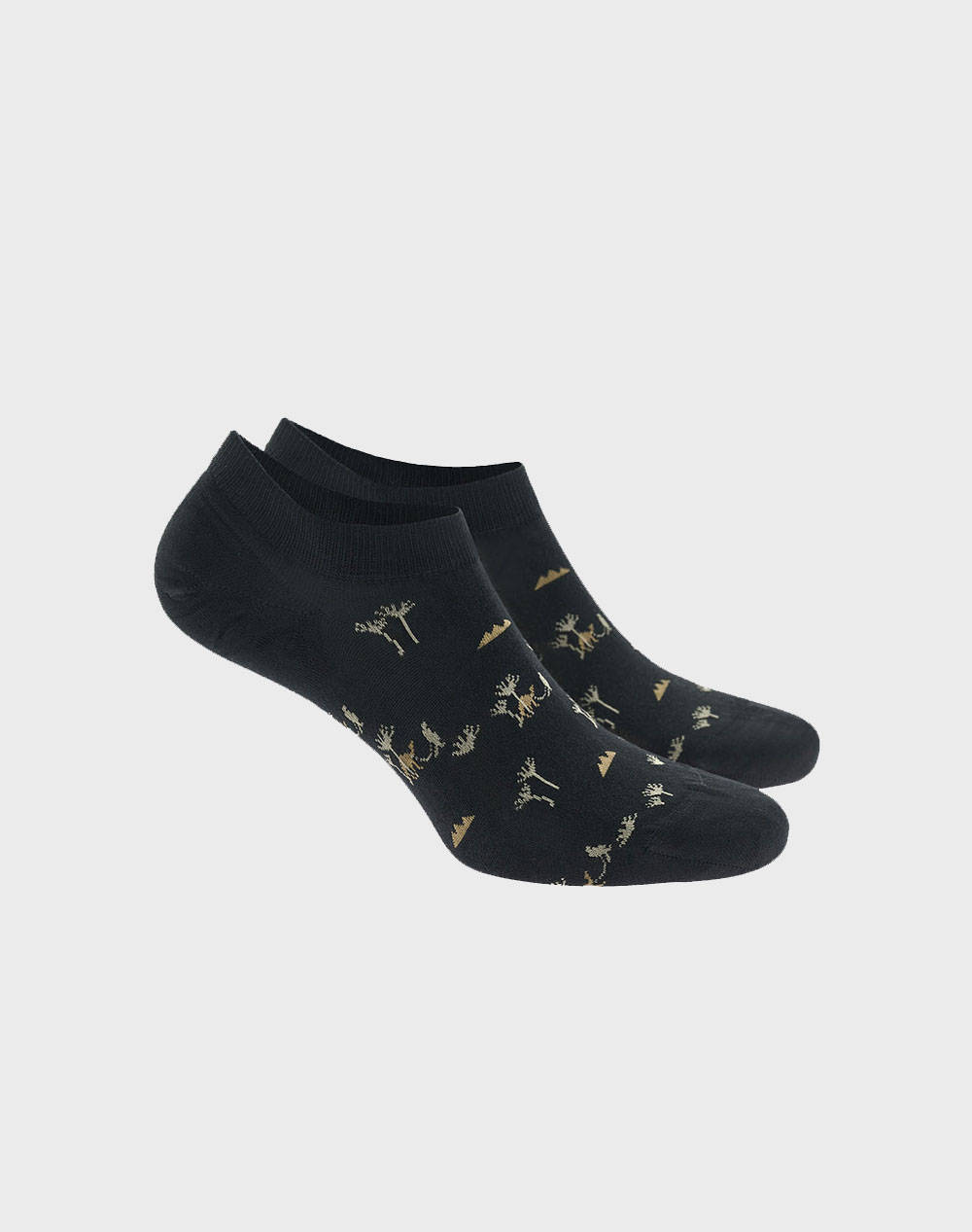 WALK SOSETE SNEAKER DE BARBATI BAMBOO CU DESIGN