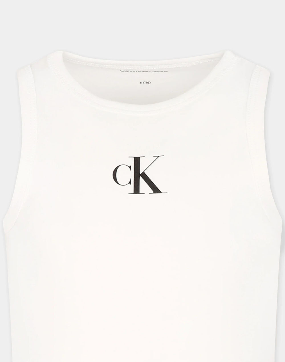 CALVIN KLEIN JEANS CK LOGO TANK TOP