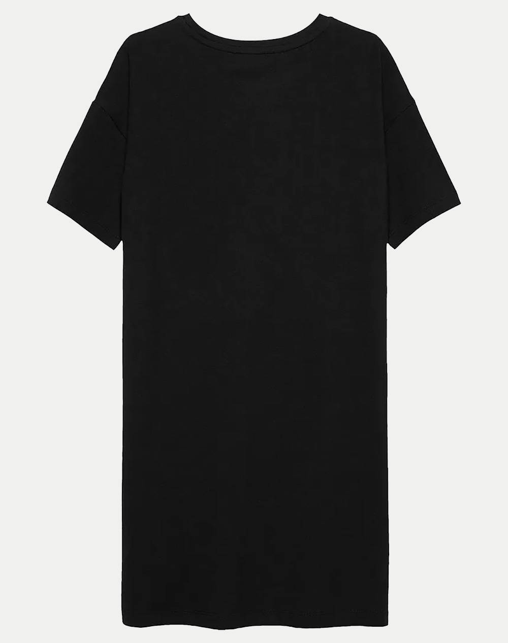 CALVIN KLEIN JEANS SCRIPT LOGO T-SHIRT DRESS