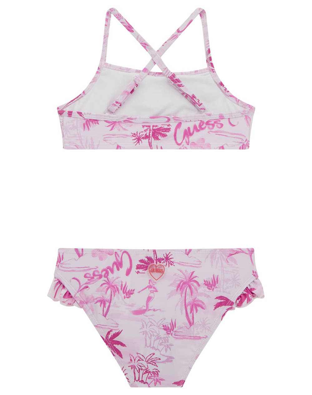 GUESS BIKINI - NYLON ALISA MICROFIBER SET PENTRU COPII GIRL