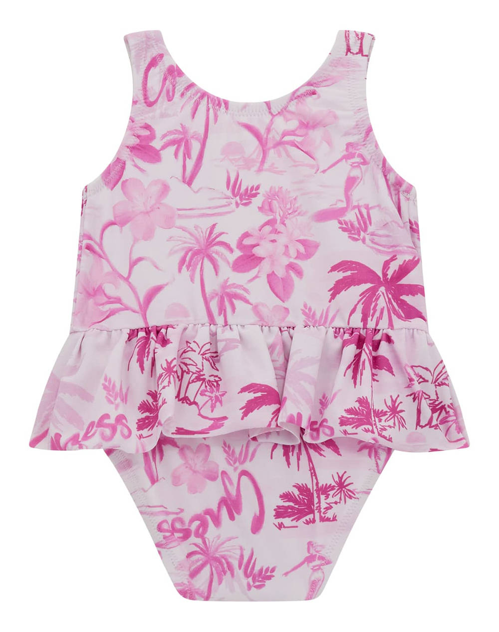 GUESS ONE PIECE SWIMSUIT - NYLON ALISA MICROFIBER COSTUM DE BAIE COPII GIRL