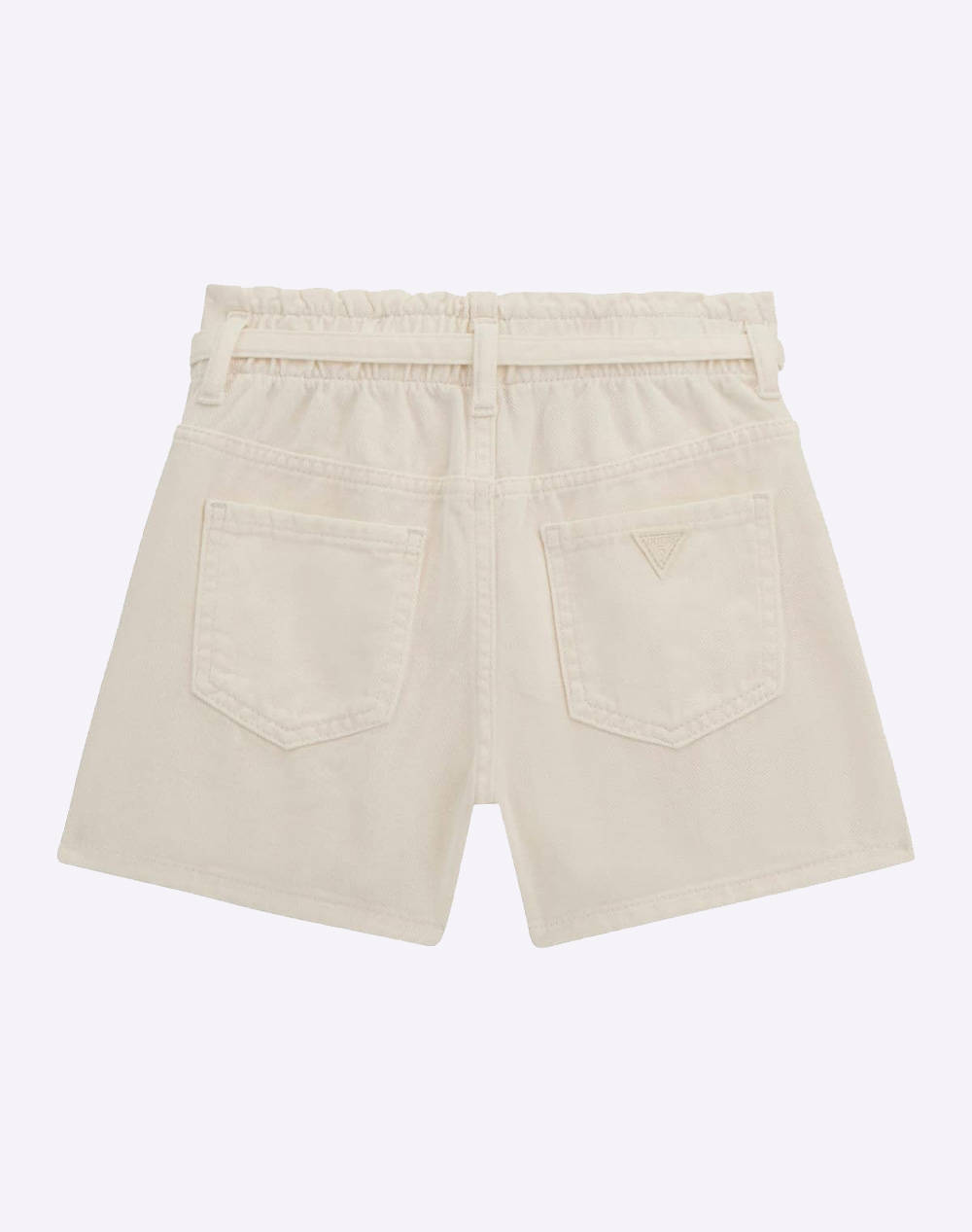 GUESS RIGID BULL DENIM SHO - COTTON RIGID TWILL SHORTS DE COPII GIRL