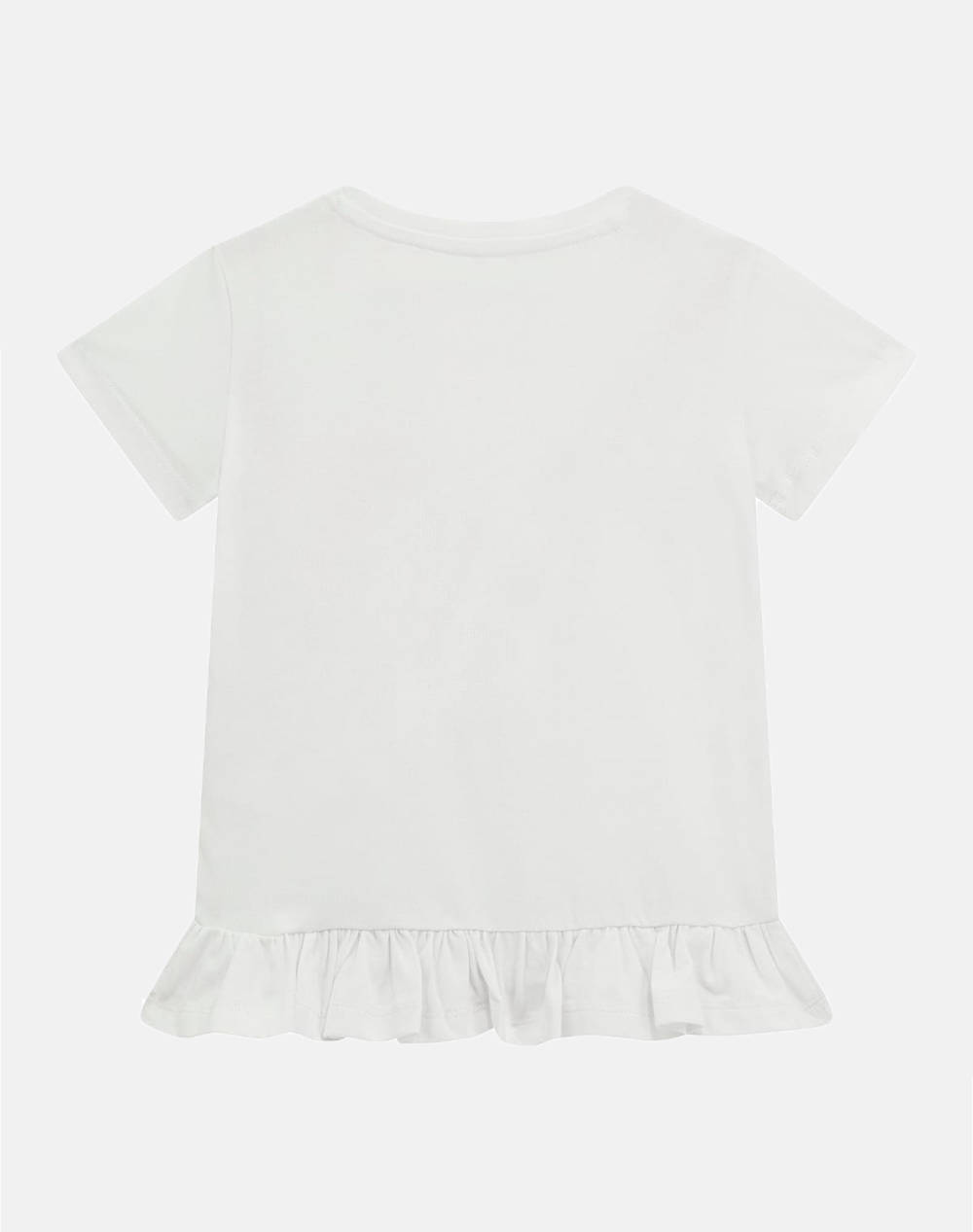 GUESS SS T-SHIRT W/FRILL BLUZA DE COPII GIRL