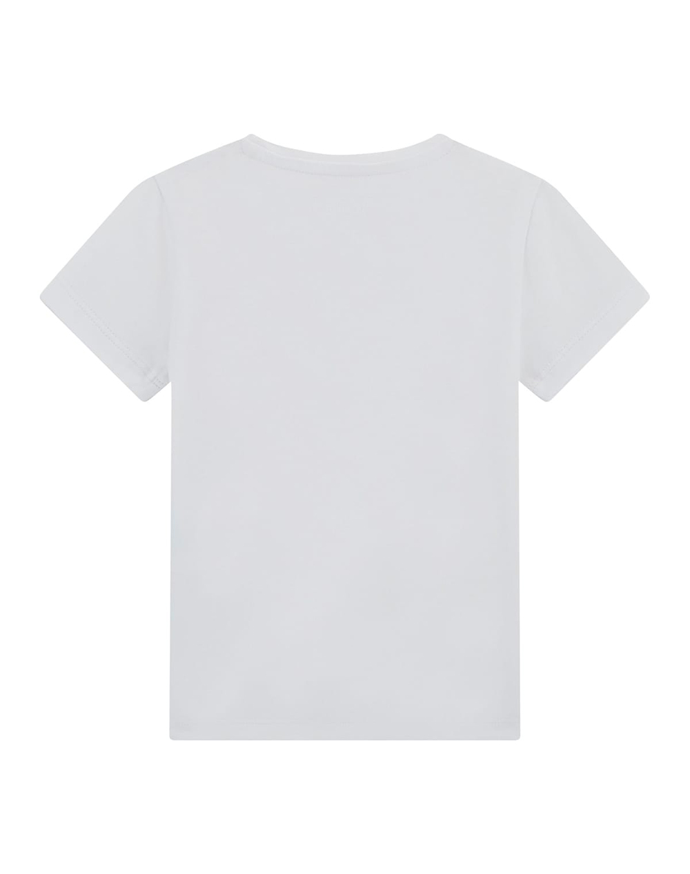 GUESS SS T-SHIRT - MID ORGANIC CO STR JERSEY 160 BLUZA G