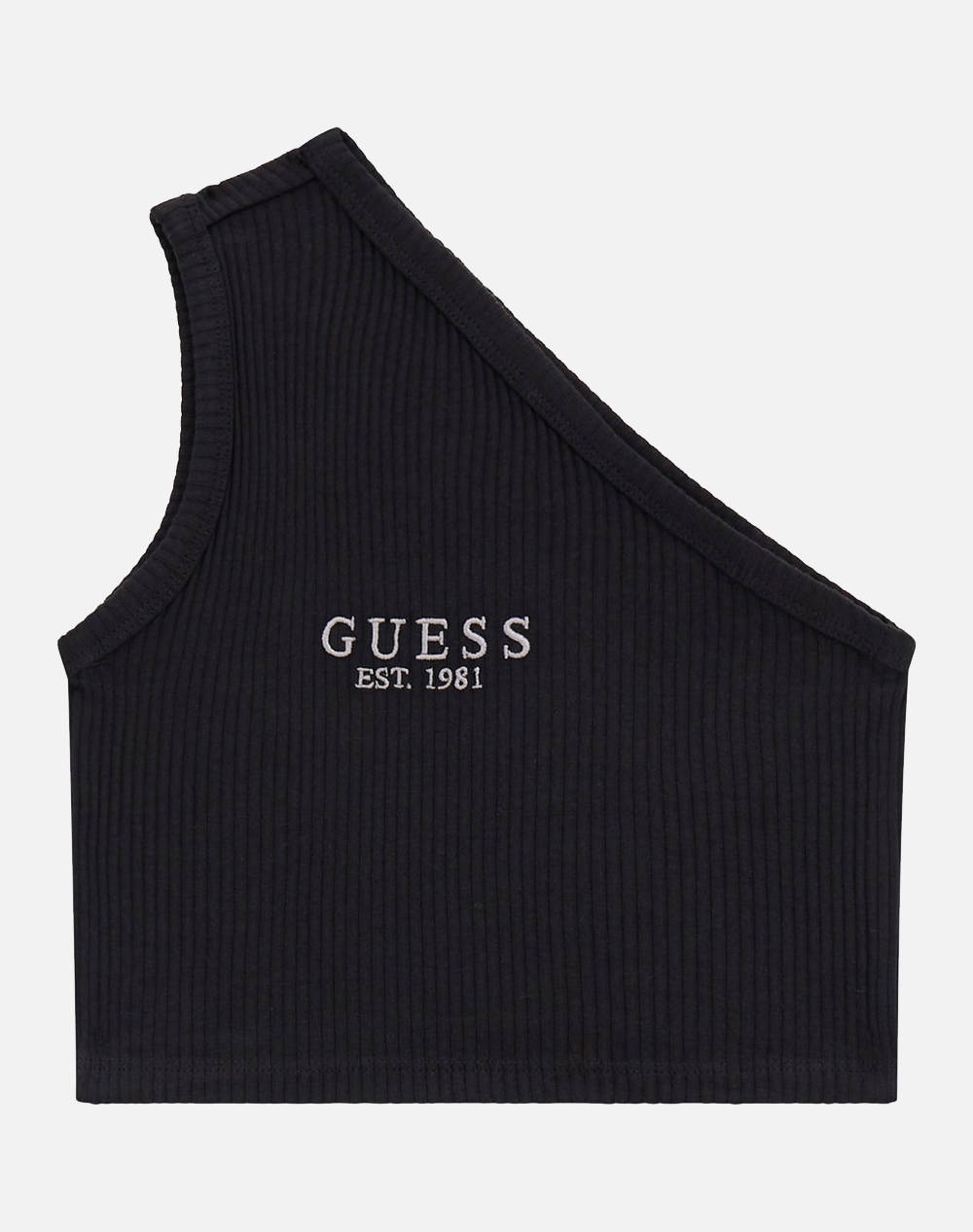 GUESS GARMENT DYE ONE SHOU - MID ORG CO STR RIB 5x2 280 BLUZA G