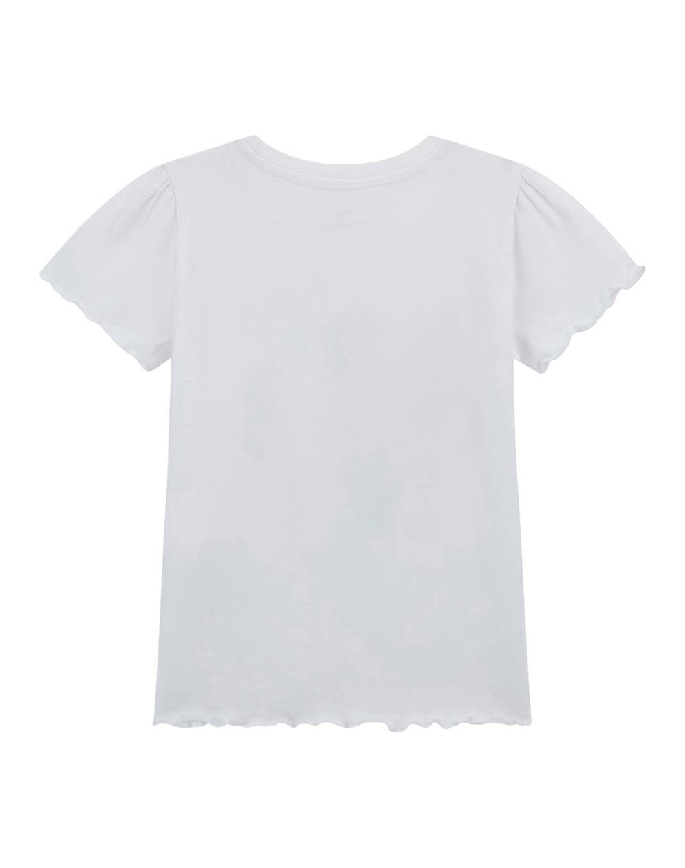 GUESS SS T-SHIRT - MID ORGANIC CO STR JERSEY 160 BLUZA G