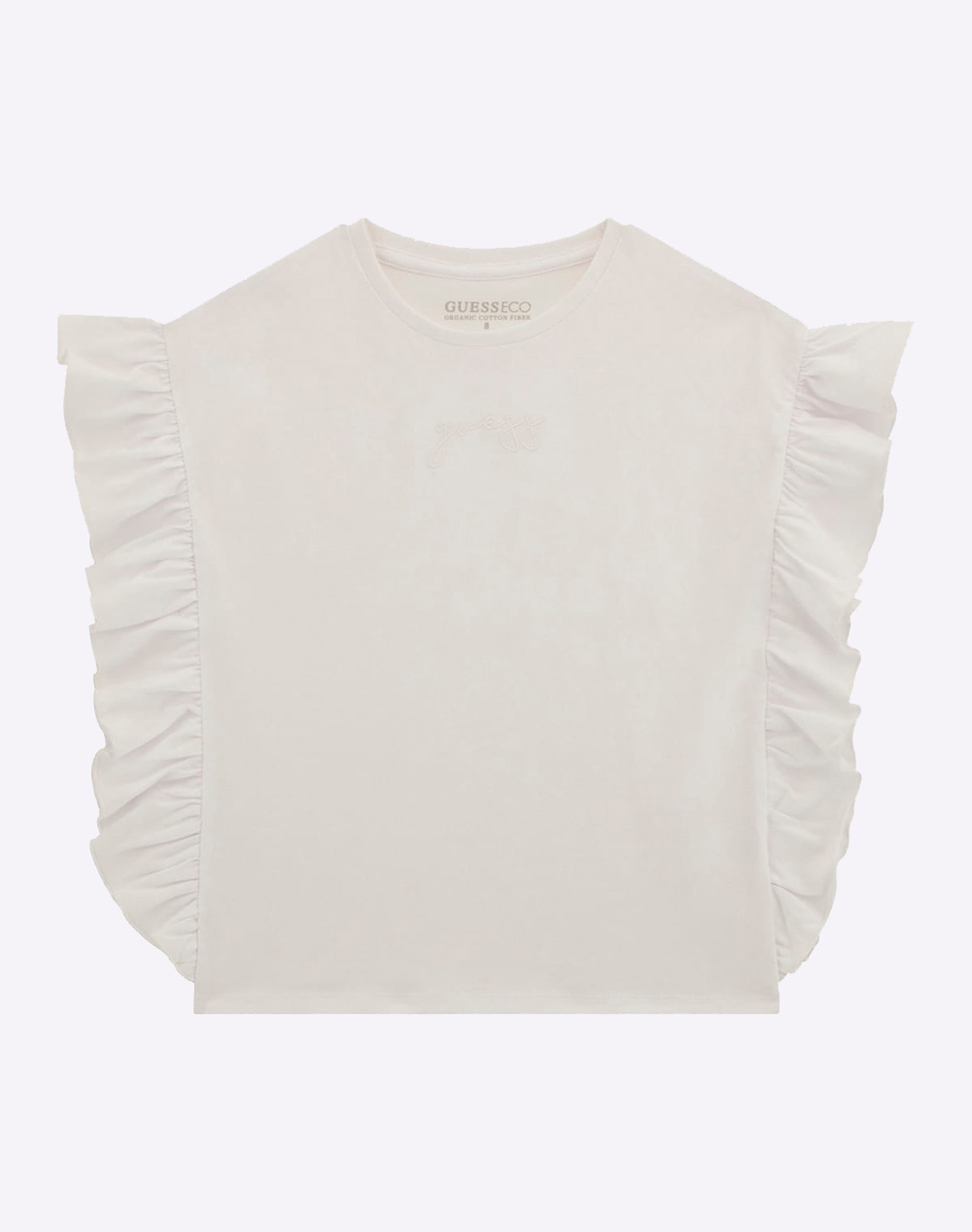GUESS SS T-SHIRT - MID ORGANIC COTTON JERSEY 210 BLUZA DE COPII GIRL