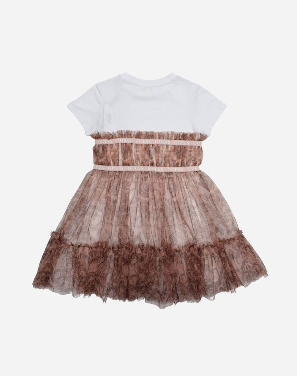 GUESS MIXED FABRIC SS DRESS ROCHIE DE COPII GIRL