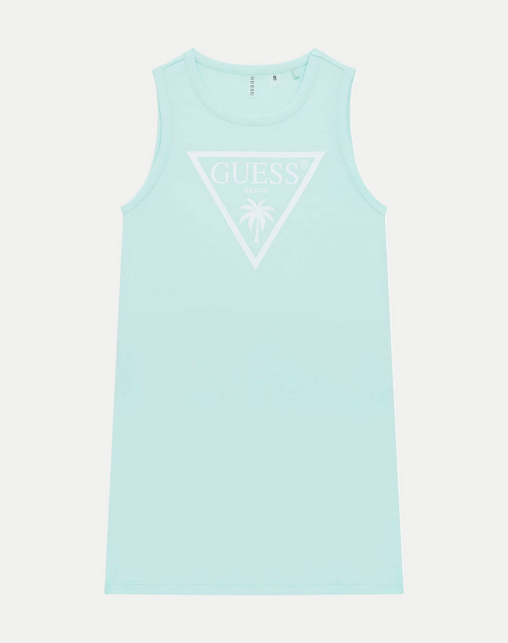 GUESS JERSEY SL DRESS_MINI - MID ORGANIC COLOURED JERSEY ROCHIE G
