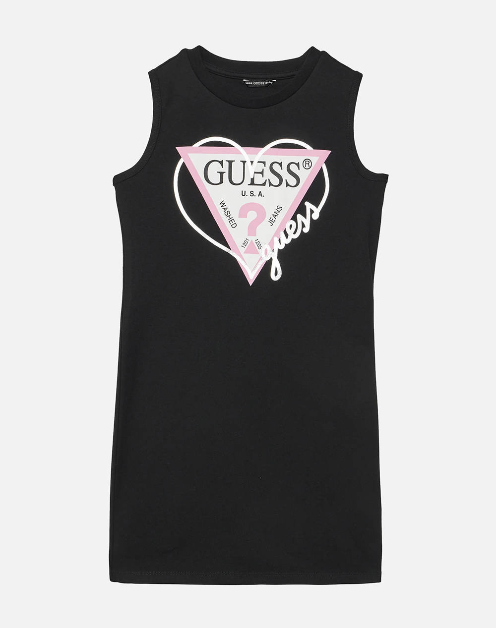 GUESS INTERLOCK SL DRESS - MID ORGANIC CO INTERLOCK 190 ROCHIE G