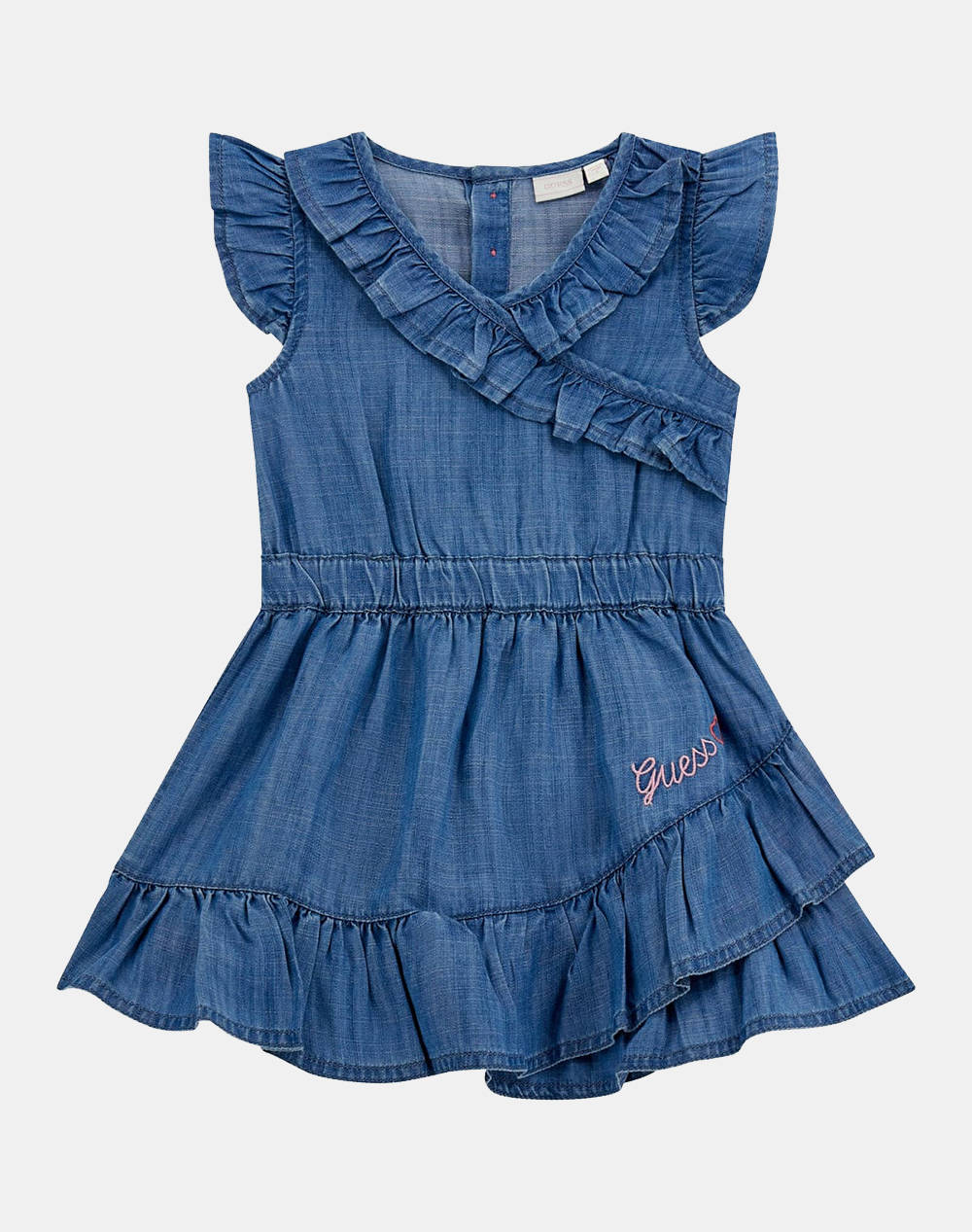 GUESS LYOCELL DENIM SL DRE - SLUB DENIM 180GSM ROCHIE DE COPII GIRL