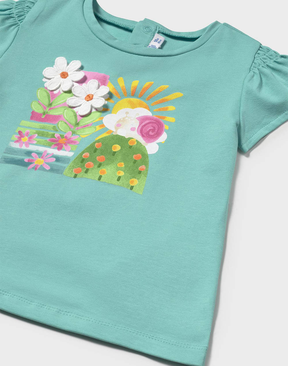 MAYORAL BLUZA CU CU MANECA SCURTA BRODATA