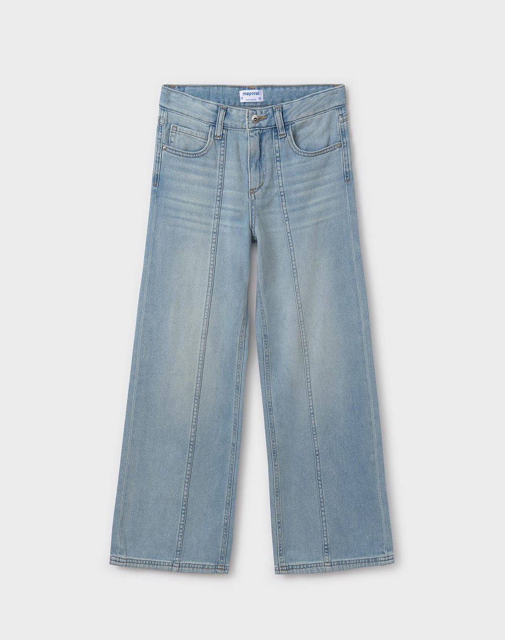 MAYORAL PANTALONI LUNGI JEAN WIDE LEG