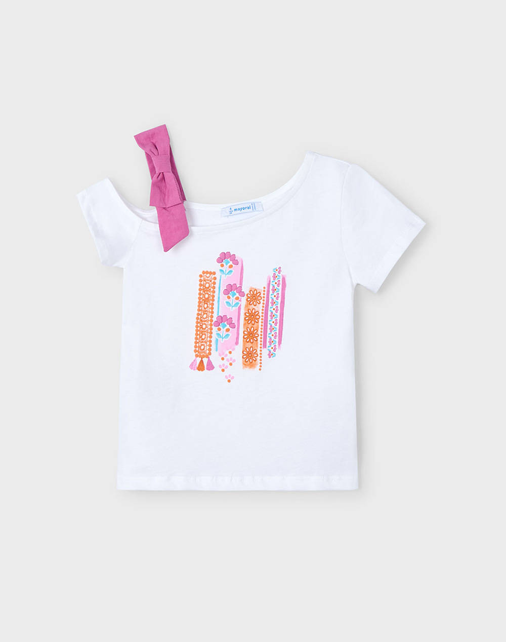 MAYORAL BLUZA CU CU MANECA SCURTA ASIMETRIE