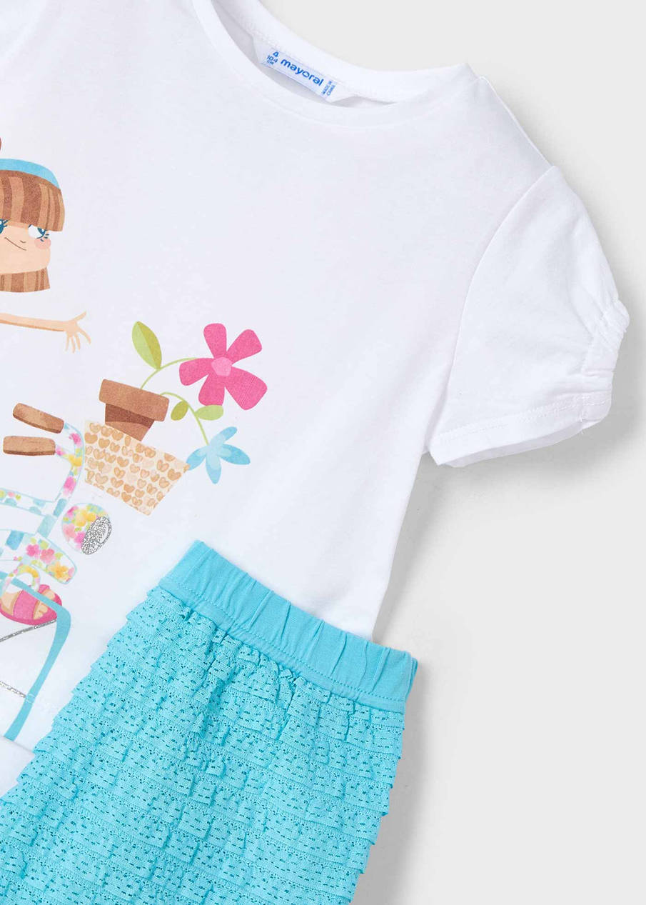 MAYORAL SET SHORTS MACO FANTEZIE