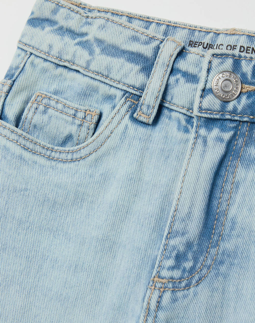 OVS DENIM FLARE W/EMBRO