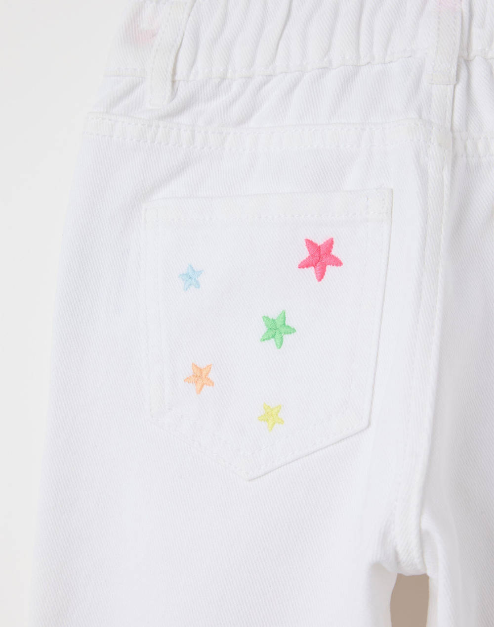 OVS DRILL PANTS W/EMBRO